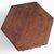 Antique Carved Wood Round Dining or Center Table, Restored For Sale - Image 4 of 15
