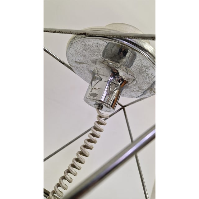 Poliedra Metal Floor Lamp by Felice Ragazzo for Guzzini, 1970s For Sale - Image 14 of 16