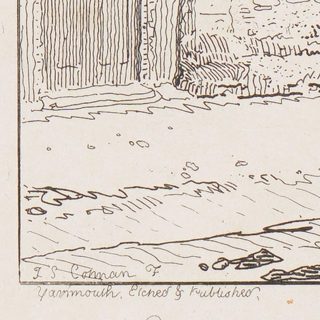 English Walsingham Abbey Gate by John Sell Cotman, 1812 For Sale - Image 3 of 10