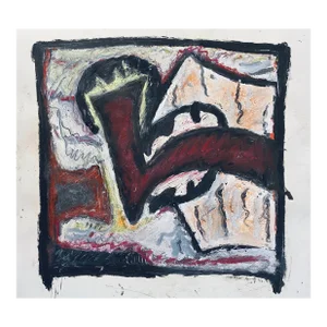 Gregory Amenoff, 1981 Abstract Oil Painting Bold Colorful American Modernist Gregory Amenoff, 1981