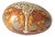 Vintage Kashmir Egg Trinket Box Handmade Papier Maché For Sale