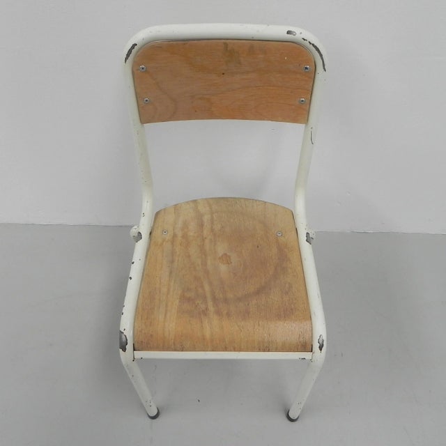 School Desk Chairs, Set of 4 For Sale - Image 6 of 18