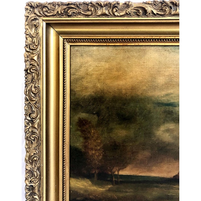 Traditional A Late 19th-Century Poetic Interpretation of Nature, by Anna Hook For Sale - Image 3 of 8