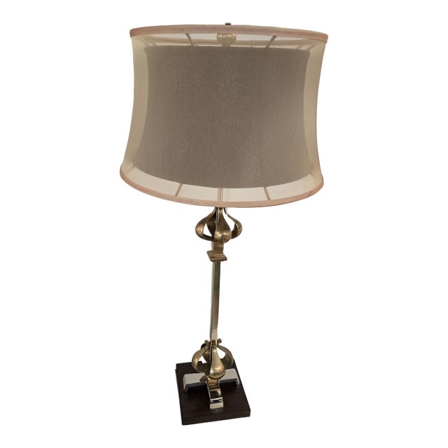John Richards Brass Lamp For Sale