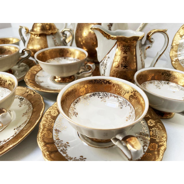 Tea Set for 5 from RKW, 1960s, Set of 13 For Sale - Image 10 of 16