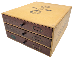 Haberdashery Box with Drawers by Thiriez & Cartier Bresson, 1900s