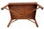 Vintage Heritage Henredon Butler's Tray Oval Cocktail Table Flame Mahogany For Sale - Image 13 of 15