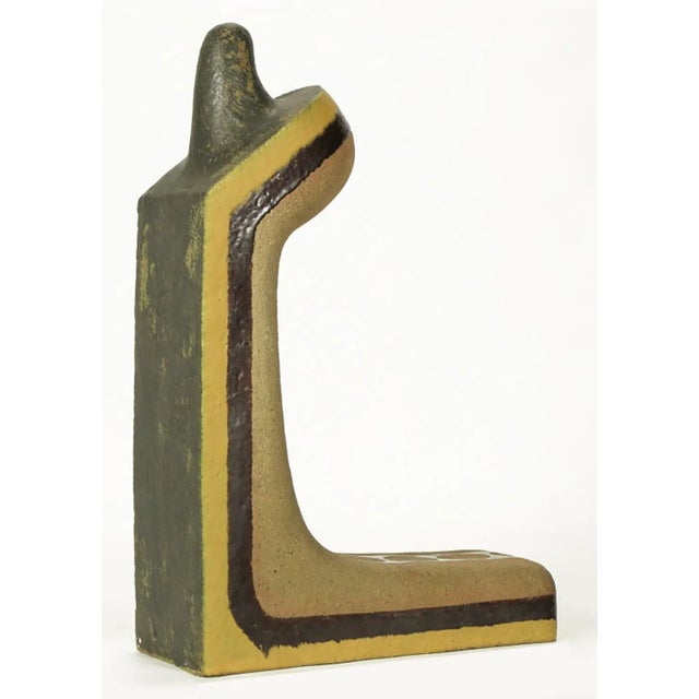 1960s Tomiya Matsuda Parcel Glazed Ceramic Sculpture For Sale - Image 5 of 8