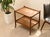 Mid-Century Modern Vintage Mid-Century Modern Two-Tier Wood Bar Cart For Sale - Image 3 of 12