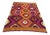 Bohemian Colorfull Handmade Kilim - 74" X 100" For Sale