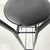 Italian Modern High Stool in Black Metal and Rubber, 1980s For Sale - Image 13 of 15