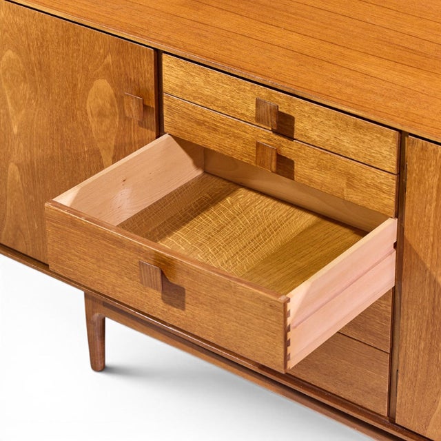 Kofod Larsen for G Plan Mid Century Danish Teak Sideboard Credenza For Sale - Image 10 of 12