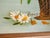 Aqua Vintage Framed Floral Still Life Oil Painting With Deep Carved Frame For Sale - Image 8 of 8