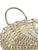 Vintage French Provincial Woven Silver Plate Basket Tray With Handles Style After Christofle For Sale - Image 6 of 12