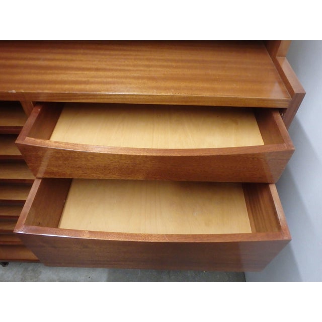 Large Chest of Drawers with Mirror, 1950s For Sale - Image 13 of 16