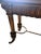 Late 19th Century Ornate Italian Neoclassical Console Table With Gold Leaf and Black Top For Sale In Little Rock - Image 6 of 7