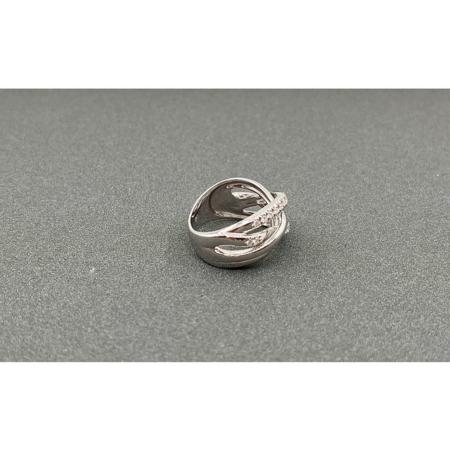 0.53 Ct Diamond Fashion Ring Size 6 For Sale In Chicago - Image 6 of 6