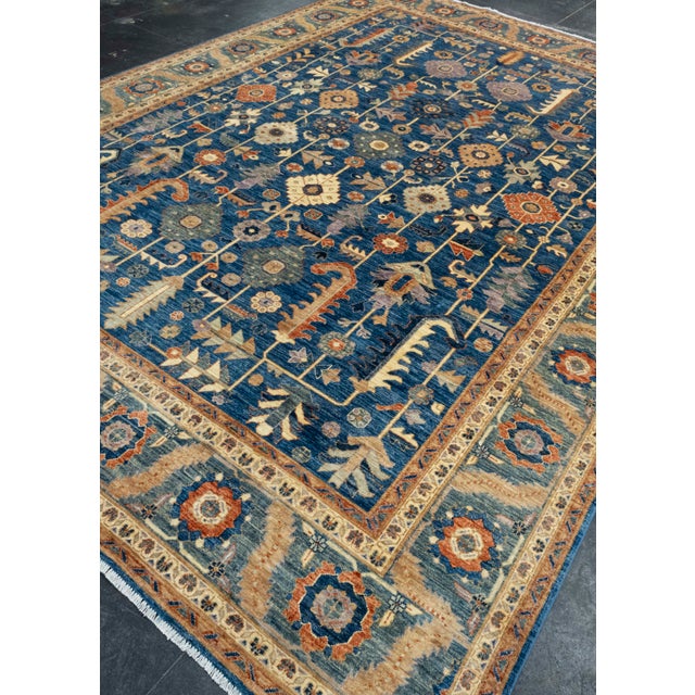 Turkish Oriental Handmade Rug 8'9" x 12'1" #17782 For Sale - Image 3 of 8