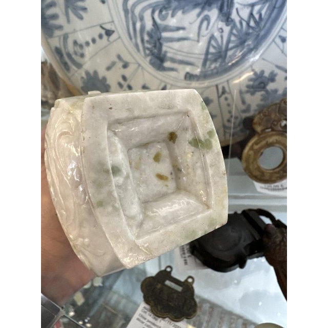 Late 19th Century Jadeite Hu Vase, China For Sale - Image 3 of 7