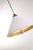 Modern Kelly Wearstler for Visual Comfort Signature Cleo Pendant in Antique-Burnished Brass & Antique White with Frosted Acrylic For Sale - Image 3 of 9