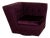 Tiziana Armchair in Purple Fabric from Bretz For Sale