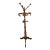 19th Century Italian Walnut Hall Tree / Rotating Coat Rack From Piedmont, Circa 1830 For Sale