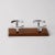 Brown Mid-Century Teak and Metal Coat Rack For Sale - Image 8 of 8