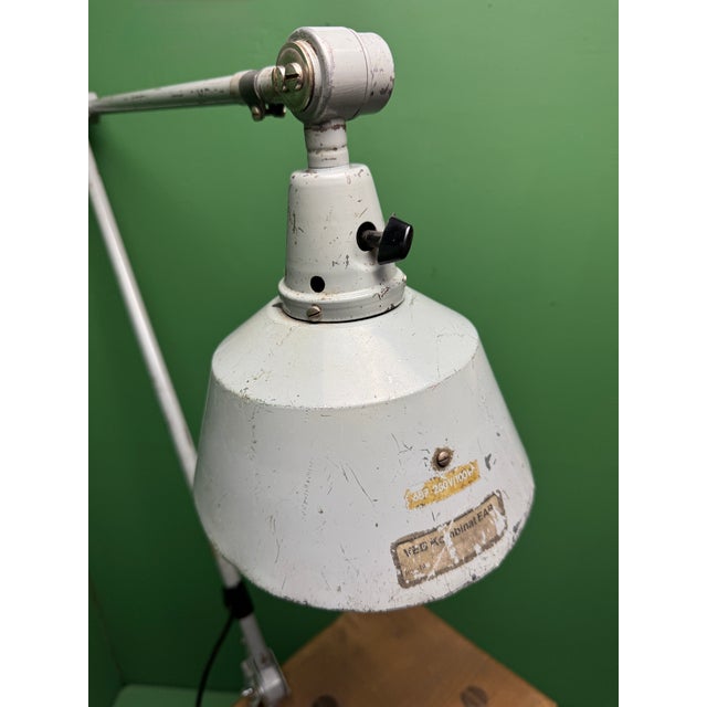 Metal Task Lamp by Curt Fischer for Midgard, 1950s For Sale - Image 7 of 11