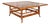 Restored Mid-Century Brighton Pavilion Style Scorched Bamboo 42" Coffee Table For Sale