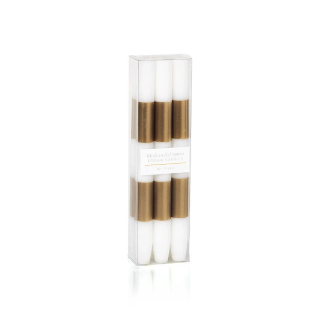 Enjoy the simplicity of an unscented, fragrance free candle. These taper candles are an excellent addition to an elegant...