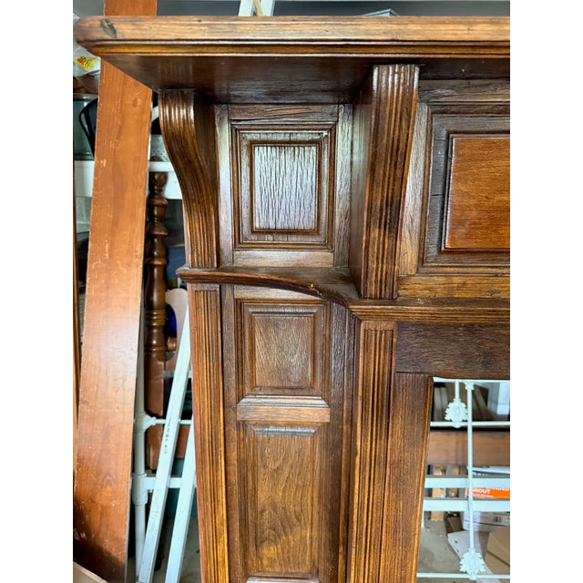 Antique Edwardian Mantel For Sale - Image 10 of 12