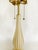 Murano Vintage Murano Sommeroso Gold-Infused Venetian Glass Lamp, Lucite Base, Signed For Sale - Image 4 of 10