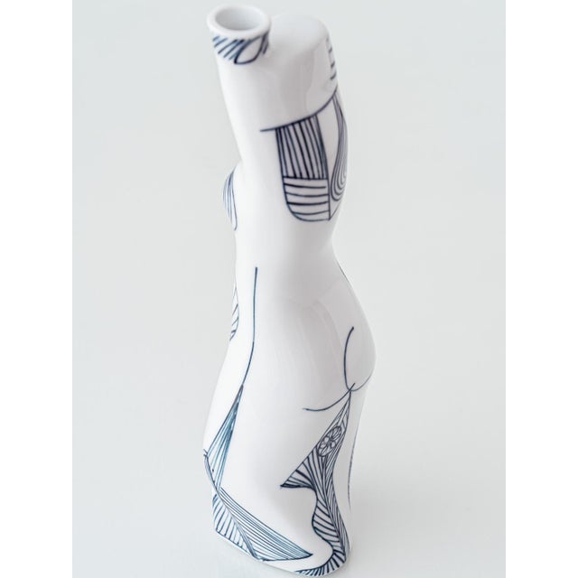 Early 21st Century Anthropomorphic Figural Vases by Sargadelos, Set of 2 For Sale - Image 5 of 13