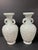 ITEM NAME: Pair of Chinese Art Celadon Porcelain Vase with Raised Floral Design ORIGIN: China AGES: Late 20th Century...
