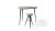 Not Yet Made - Made To Order Mexique Stool and Table by Charlotte Perriand for Cassina, Set of 2 For Sale - Image 5 of 13