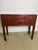 Chinese Antique Chinese Red Lacquer Console Table For Sale - Image 3 of 6