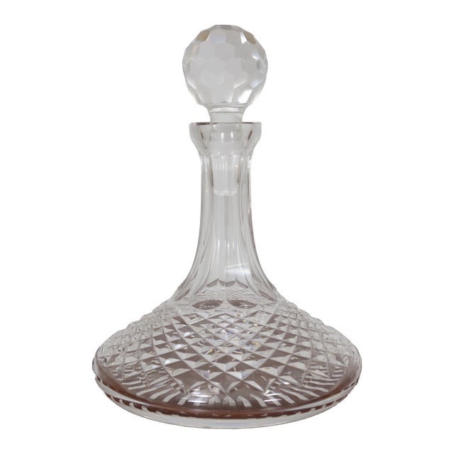 1980s Waterford Alana Crystal Brandy Decanter Chairish