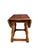 Wood Antique Miniature Oak Drop-Leaf Table Featuring Traditional Turned Baluster Legs, 1940 For Sale - Image 7 of 15