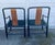 1980s Italian Postmodern Chinoiserie Dining Chairs Set of 6 For Sale - Image 4 of 12