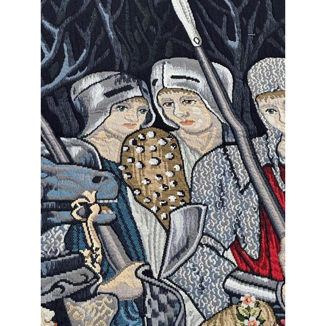 Aubusson Style Jacquard Tapestry, 1980s For Sale - Image 18 of 18
