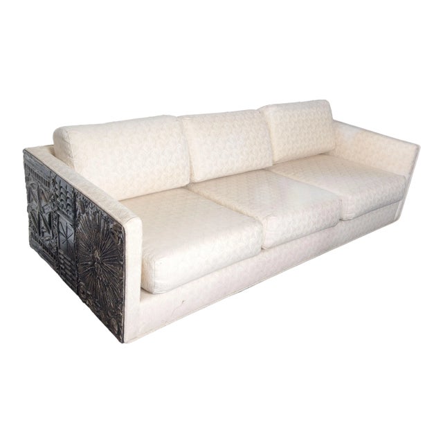 Adrian Pearsall Brutalist Style Sofa For Sale