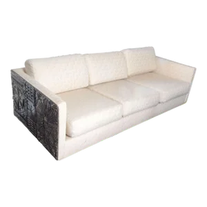 Adrian Pearsall Brutalist Style Sofa