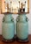 Ralph Lauren Lamps Chinese Crackled Pottery Celadon With Pomegranate Handles -a Pair For Sale - Image 15 of 15