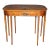 Superb 19th Century Adams Paint Decorated Satinwood English Center Table For Sale