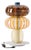 Glass Table Lamp, Tobacco, Yellow and Ambra - Playground by Oggetti For Sale