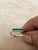 Metal Princess Cut Emerald & Diamond Staking Band/Ring 14 Kt Yellow Gold/ White Gold For Sale - Image 7 of 8