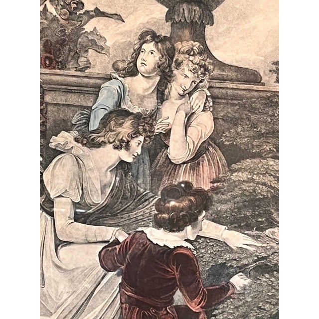 1920s The Birds Nest R. Westall A. Zaffonato Hand-Colored Engraving Regency - Set of 2 For Sale - Image 4 of 17