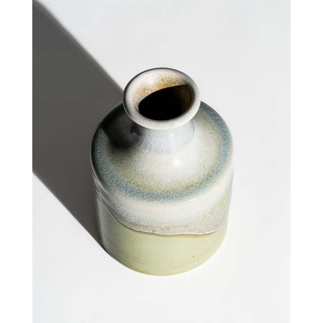 Organic Drip Glaze Ceramic Vases by Barbara Stehr, Germany, 1980s, Set of 3 For Sale - Image 16 of 18
