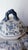 Vintage Chinoiserie Blue and White Ceramic Covered Footed Soup Tureen With Lid | Crackle Glaze Floral Decorative Centerpiece Pot For Sale - Image 10 of 14