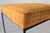 1950s Upholstered Wrought Iron Based Stools Attributed to Paul McCobb - Set of Three For Sale - Image 9 of 13